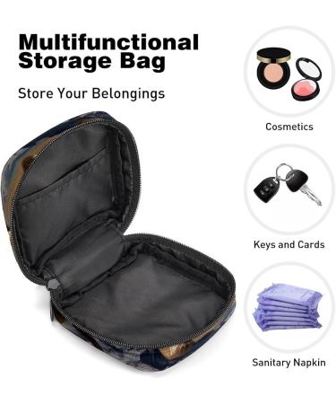 Buy Period Bag | Sanitary Napkin Storage & Tampon Holder for Purse | Compact 4.7x6.6x6.6 in | International Shipping Available - Buy Online on GoSupps.com