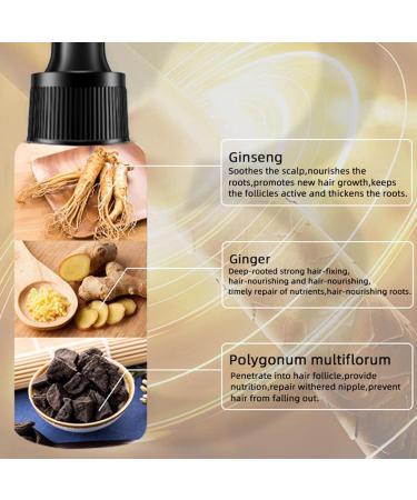 HEPVET Ginger Hair Growth Oil Ginger Oil for Hair GrowthDamaged Hair Repairing Hair Growth Essence Hair Strengthening Preventing Hair Loss For Promotes Thicker Hep Fat - Buy Online on GoSupps.com