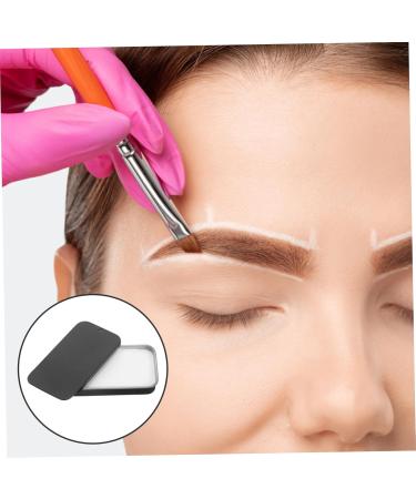 MUSISALY Eyebrow Drawing Eyebrow Makeup Tools Brow Contour Paste Aluminum Box 1 count (Pack of 1) Black - Buy Online on GoSupps.com