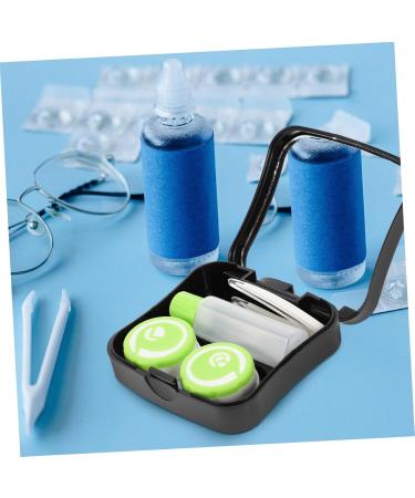 Solustre Contact Lens Case - Cute Small Animal Design Space-Saving Clear Holder for Travel & Storage - Buy Online on GoSupps.com