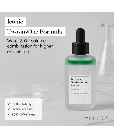Terpineol Double Action Serum - 1.05oz | Acne Treatment with Tea Tree Oil for Blemishes & Dark Spots - Buy Online on GoSupps.com