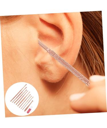 Buy Mobestech 3 Sets Earwax Remover Kit - Stainless Steel Ear Cleaner Tools for Kids & Adults - Portable Pink Ear Wax Removal Tool - Buy Online on GoSupps.com
