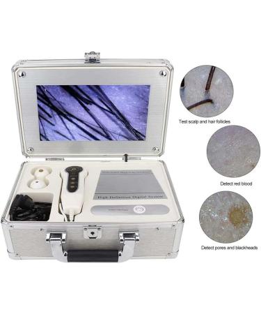 Scalp Hair Follicle Detector Skin Hair Scalp Detector 9 Inch Hd Screen Scalp Hair Follicle Tester Hair Follicle Facial Skin Oil Moisture Analyzer Used in Beauty Salons and Hair Care Salons - Buy Online on GoSupps.com