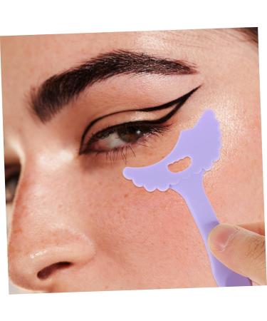Mikinona Eyeliner Tool 3 Pcs Tool Eyeshadow Silicone Eyeliner Stencils Silicone Makeup Stencil Auxiliary Make up Applicator - Buy Online on GoSupps.com