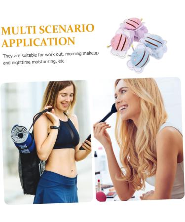 minkissy Car Diffuser 16 Pcs Face Wash Wristband Wrist Cuffs Bee Suit Comfortable Wristbands Shower Wristbands Elastic Hair Bands Towel Wristbands for Washing Face Flannel Armband Portable - Buy Online on GoSupps.com