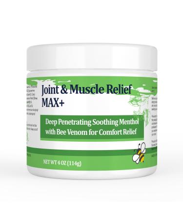 DUBOONAIO Max Energy Bee Venom Cream Muscle Joint Soothing Cream Pure Natural for Back Neck Hands Feet Shoulder Leg Knee Ankle Care