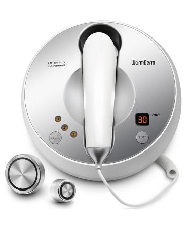 WarmDerm Professional Home Grooming Device for Face and Body, 3 Energy Levels - Salon Effect Silver - Buy Online on GoSupps.com