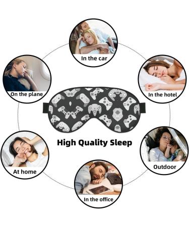 SSIMOO Game Controller Sleep Mask - Adjustable Breathable Fashionable Eye Mask for Comfortable Sleep - International Shipping - Buy Online on GoSupps.com