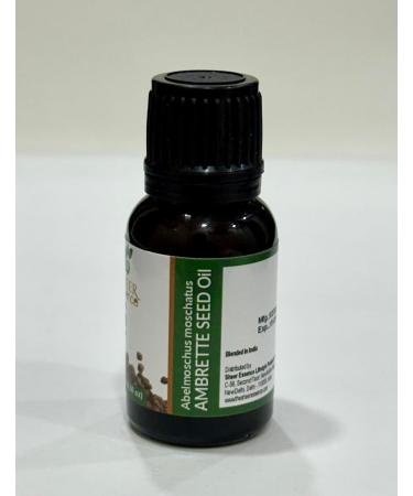 Ambrette Seed Oil 15 ML - 100% Pure Natural Therapeutic Grade Essential Oil | Uncut & Undiluted Abelmoschus Moschatus - Shop Now - Buy Online on GoSupps.com