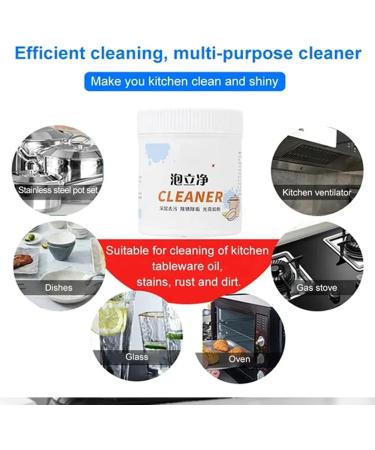 Foam Rust Remover Kitchen All-Purpose Cleaning Powder Multi-Purpose Foam Cleaner Rust Remover Kitchen Instant Cleaning Powder Soak To Clean Greasy Dirt (110g*1pcs) - Buy Online on GoSupps.com