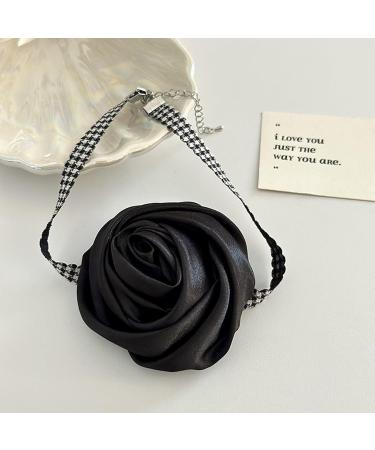 OralGos Bohemian Rose Necklace - Stylish Choker Clavicle Chain for Women | Trendy Jewelry Gift - Buy Online on GoSupps.com