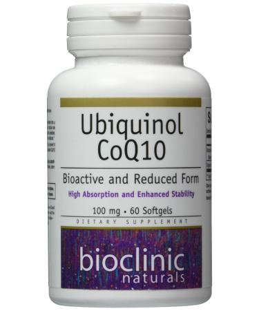 Bioclinic Naturals Ubiquinol Softgels 60 Count