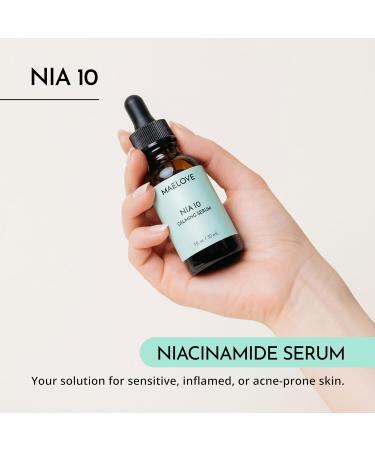 MAELOVE NIA 10 Niacinamide Serum - Vegan Calming Face Serum for Sensitive Dry Acne-Prone Skin | Hydration Pore Refinement & Skin Barrier Strengthening | USA Made - Buy Online on GoSupps.com