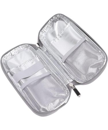 Jeanoko Insulin Cooling Pouch - Insulin Cooler Bag with Heat Insulation and 2 Icing Bags for Indoor Use (Type 3) - Buy Online on GoSupps.com