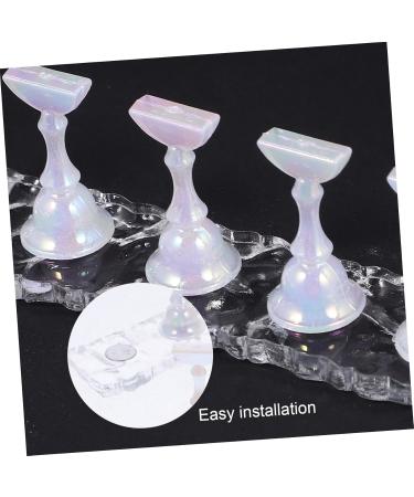 SOESFOUFU 2 Sets Manicure Practice Base Acrylic Nail Art Stand Nail Painting Stand Nail Tip Holders Fake Nail Holder Nail Display Practice Stands Nail Stands Fairy False Nails - Buy Online on GoSupps.com