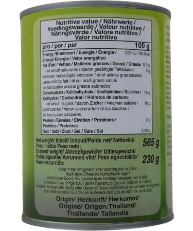 ROYAL THAI - Longanes in syrup - 1 X 565 GR - Buy Online on GoSupps.com