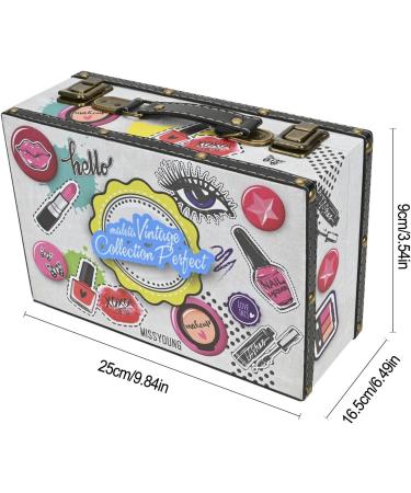 44-Part Makeup Palette with Portable Case | All-in-One Long-Lasting Beauty Set | Eyeshadow Lipstick & Rouge Cosmetics - Buy Online on GoSupps.com