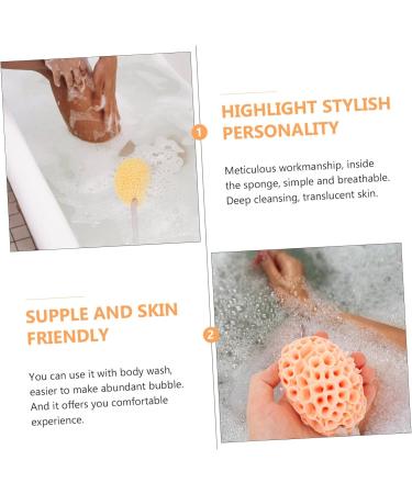 NOLITOY 10 Pcs Exfoliating Bath Sponges - Honeycomb Shower Sponge Set for Deep Cleansing & Spa Experience - Buy Online on GoSupps.com