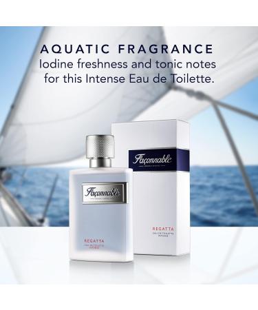Fa onnable - Regatta 3 Fl Oz (90ml) - Eau De Toilette Intense Homme - Senteur Bois e & Aquatique - Buy Online on GoSupps.com