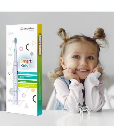 Merid Smart Kids Sound Toothbrush MK200G | Waterproof Electric Toothbrush for Children 5+ | Smart Timer Junior Toothbrush - Buy Online on GoSupps.com