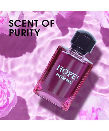 Hope Cologne for Men Eau De Toilette Natural Spray|Fruity and Floral Scent|Elegant and Classic Fragrance for all Skin Types|Casual and Formal Wear 3.4 Fluid Ounce/100 Ml Hope Men 3.4 Fl Oz (Pack of 1) - Buy Online on GoSupps.com
