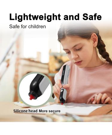 IIITHREE Hot Glue Gun Kit with 6 Sticks - Perfect for Crafts, School, DIY, Arts, and Quick Repairs - Buy Online on GoSupps.com