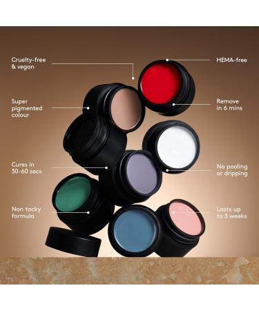 Mylee Cr me CaraGel Break The Ice Solid Cream Gel Nail Polish Pot Nail Painting & Drawing & Lasting Shine Soak Off UV LED DIY Manicure Long Lasting Glossy Nail Art Design 4. Break The Ice - Buy Online on GoSupps.com