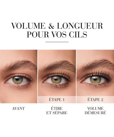 BOURJOIS MASCARA TWIST UP THE VOLUME Volume et Longueur Brosse plastique double position Noir/blanc 5 ml (Lot de 1) - Buy Online on GoSupps.com