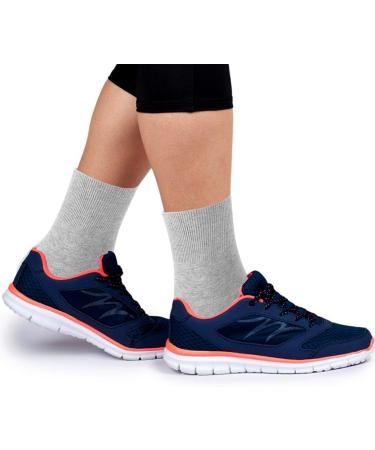 Frcolor Moisturizing Socks for Men - Repair Dry Feet & Cracked Heels - Light Gray Basketball Socks - Buy Online on GoSupps.com