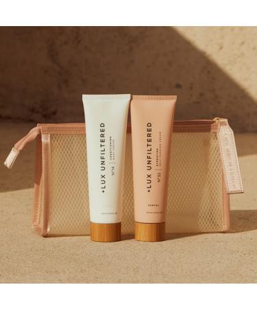First Class Glow Travel Kit with N 32 Original Hydrating Self-Tanning Cream (Santal) and N 14 Conditioning Body Cream (Santal)