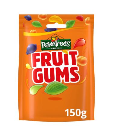 Rowntree's Fruit Gums Sweets Sharing Pouch 150g