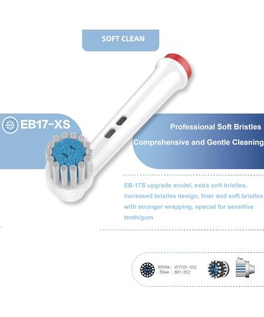 RONSIT Replacement Toothbrush Heads for Oral-B - 16 Assorted Electric Brush Heads Compatible with Pro 1000/3000/5000/7000/8000/9600 - International Shipping Available - Buy Online on GoSupps.com