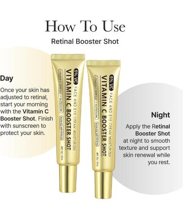  Generisch Shot Retinol Vitamin C Firming Cream - Natural Retinol Serum with Glutathione Niacinamide and Vitamin E - Against Fine Lines and Wrinkles - For All Skin Types (3) - Buy Online on GoSupps.com