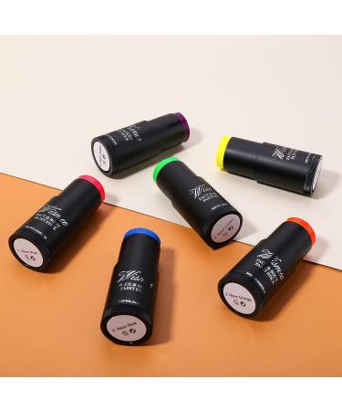 Wismee UV Neon Blue Face Paint Stick for Halloween Special Effect - Non-Toxic Oil Based Body Paint Stick - High Pigmented Makeup Crayons in Blue (UV) - Buy Online on GoSupps.com