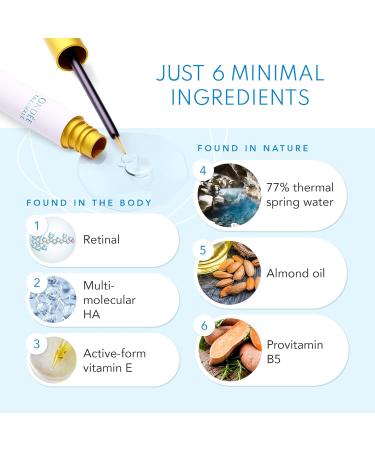 Growth-Boosting Eyelash & Eyebrow Serum for 35% Thicker Lashes - Natural Grande Lash Serum with Hyaluronic Acid & Vitamins B & E | UK Lash Growth Serum - Buy Online on GoSupps.com