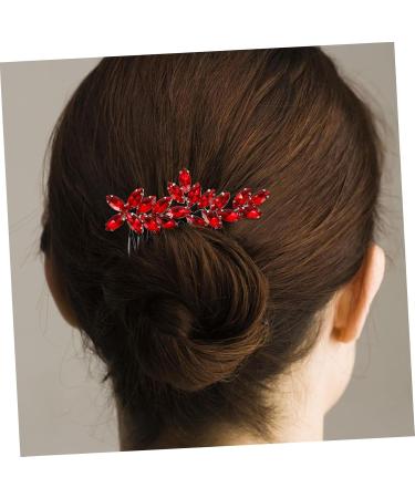 MUSISALY Bridal Headwear Rhinestone Hair Side Comb Hair Comb Clips Rhinestone Hair Accessories Diamond Hair Accessories Rhinestone Hair Combs Hair Combs for Wedding Bridal Hair Accessories - Buy Online on GoSupps.com