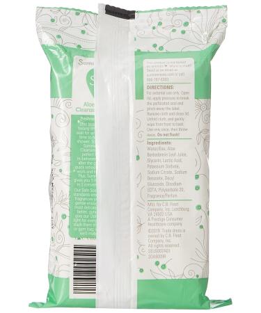 Summer's Eve Aloe Love Cleansing Cloths - Soft & Gentle 32 Count (Pack of 2) - Ideal for Sensitive Skin - International Shipping Available - Buy Online on GoSupps.com