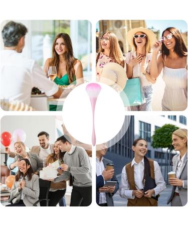 Rukjmqi Setting Powder Brush Portable Slim Powder Makeup Brush Powder Foundation Brush Nail Brushes Face Makeup Tool for Complete Coverage and Prefect Finish pink - Buy Online on GoSupps.com