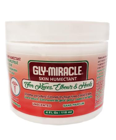 GLY MIRACLE Knees  Elbows  Heels Skin Humectant with Aloe Vera & Other Plant Extracts  4 oz  Deep  Nourishing Hydration for Dry  Cracked  Irritated Skin on arms  legs and feet  Non- Greasy  UNSCENTED - Buy Online on GoSupps.com
