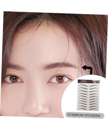 DOITOOL 9 sheets Temporary Transfers Eyebrows Eyebrow Tattoos Transfer False Sticker Artificial Shaping - Buy Online on GoSupps.com