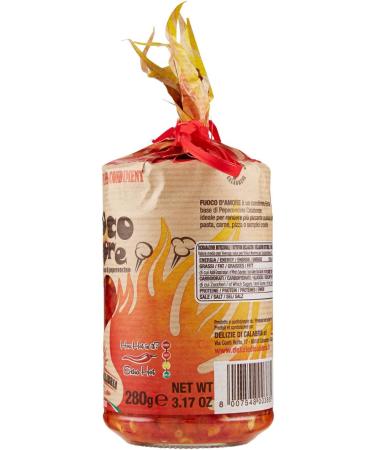 Delizie di Calabria Feu d'amour - Hot Chili Sauce 280g - Buy Online on GoSupps.com