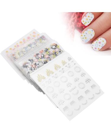 Nail Art Stickers Nail Stickers Eco-friendly Self adhesive Design Nails Stickers Decals for Nail Salon - Buy Online on GoSupps.com