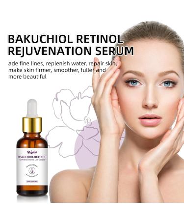 Bakuchiol Retinol Serum 2 PCS Retinol Rejuvenation Serum for Anti Aging & Reduce Wrinkles Fine Lines & Sagging Moisturising Skin 2.02 fl.oz - Buy Online on GoSupps.com