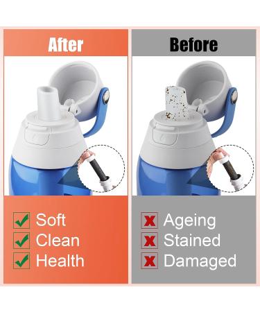 2pcs Brita Water Bottle Filters with Food Grade Silicone Bite Valve Replacement Parts - Buy Online on GoSupps.com