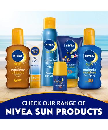 NIVEA Protect and Refresh Sun Spray SPF 30 - 200ml | Best Sunscreen for All Skin Types | International Shipping Available - Buy Online on GoSupps.com