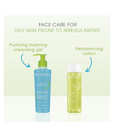 Bioderma Sebium Mattifying Face Lotion - Daily Hydrating Moisturizer for Oily Skin - Buy Online on GoSupps.com
