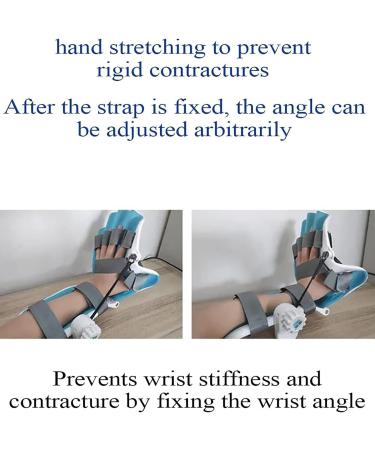 Wrist Finger Orthosis Finger Wrist Orthotics Exerciser 5-Finger Separation/Knob Adjustment/Adjustable Angle Design for Finger Muscle Strength Rehabilitation right - Buy Online on GoSupps.com