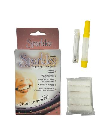 Artificial diamond tooth for teeth for tinkering professional glitter removable for teeth gemstones for professional teeth