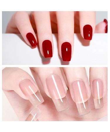 SAVILAND 2PCS 6 in 1 Gel Nail Glue Set - UV LED Nail Glue for Acrylic & Press-On Nails - Professional Manicure Kit for Home DIY - 0.27 Fl Oz (Pack of 2 - Buy Online on GoSupps.com