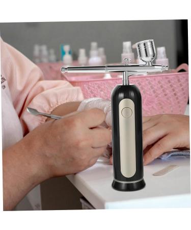 Beavorty 1 Set Spray Hydrating Apparatus Paint Nail Kit Makeup Kit Cake Decorating Kit Squirt Air Brush Kit Food Airbrush Kit Nail Airbrush Abs Display Screen Hydrating Instrument 19.00X15.50X4.50CM Black - Buy Online on GoSupps.com